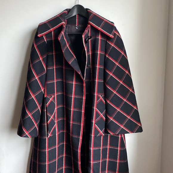 Checkered wool jacket - Picture 3 of 4